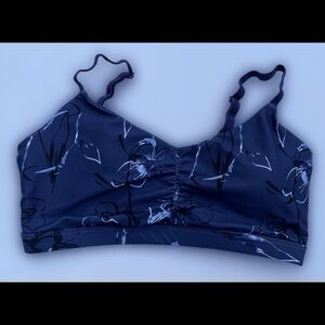 NWOT Navy Blue Floral Women's Bralette